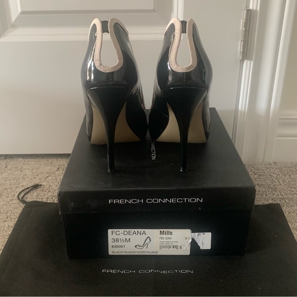 French Connection Deana Peep Toe Pumps - Size 8.5! - Picture 4 of 7